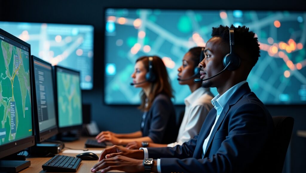 Dispatch agents using live software with outsourced IT support Sheffield.